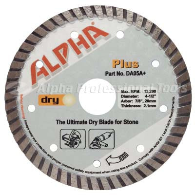 Plus Dry Diamond Blade 9" - Granite