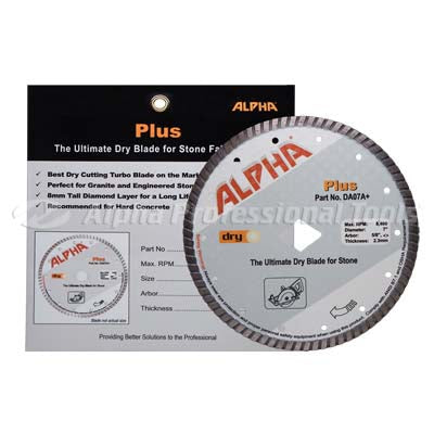 Plus Dry Diamond Blade 6" - Granite