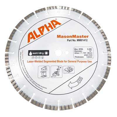 MasonMaster 14" - All Stone