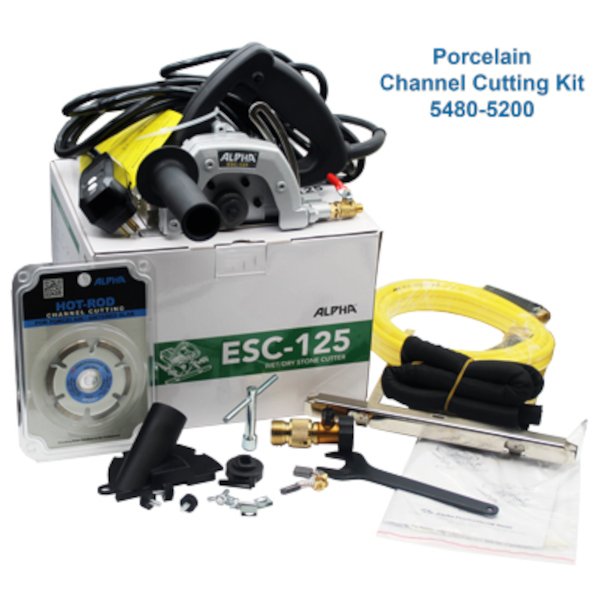 Porcelain Channel Cutting Kit