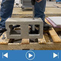 Laser Core Drill Bit 1"